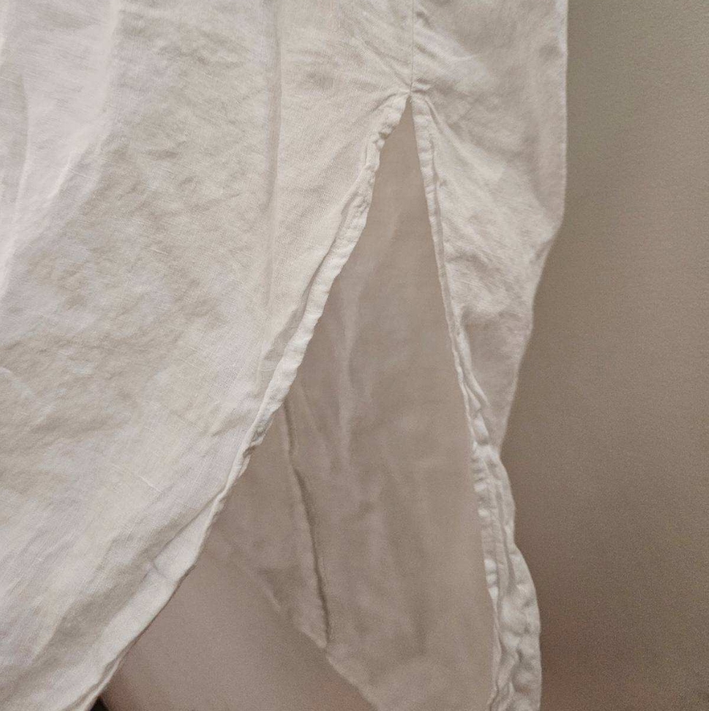 Mara Hoffman organic linen white dress cover up - Picture 4 of 15